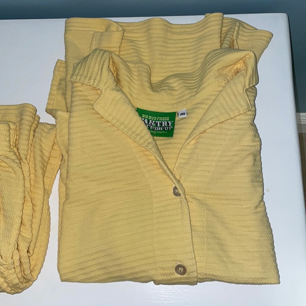 Big Bud Press Matching Set: Honeycomb style in Yellow